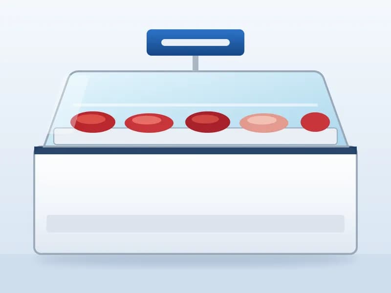 Mostrador refrigerado de carnicería